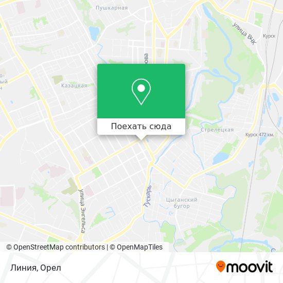 Карта Линия