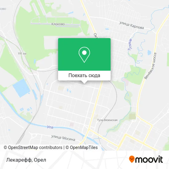 Карта Лекарефф