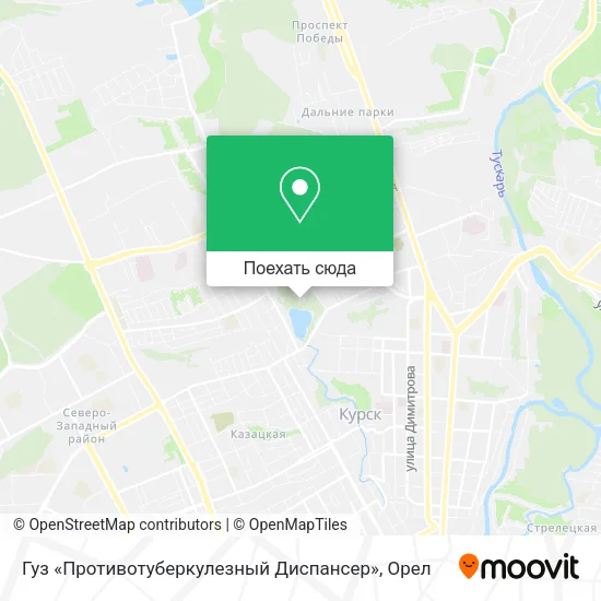 Карта Гуз «Противотуберкулезный Диспансер»