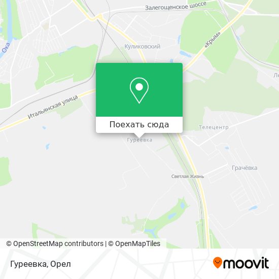 Карта Гуреевка