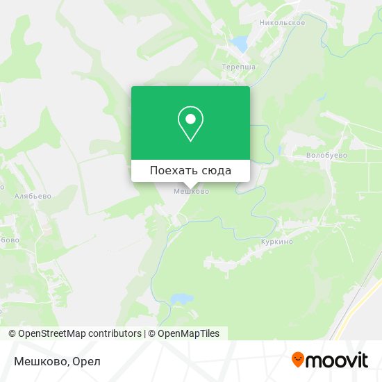 Карта Мешково
