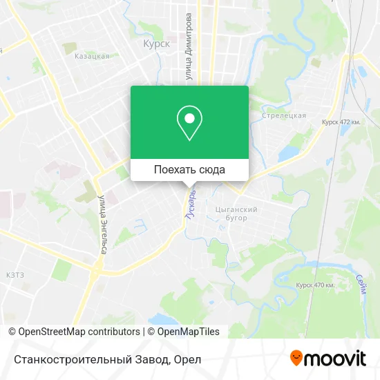 Карта Станкостроительный Завод