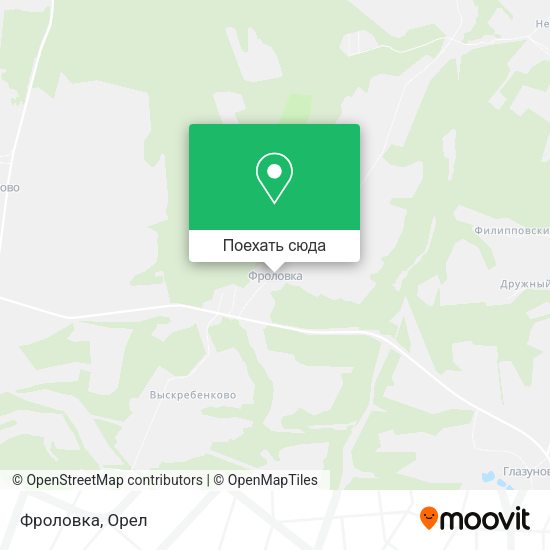 Карта Фроловка