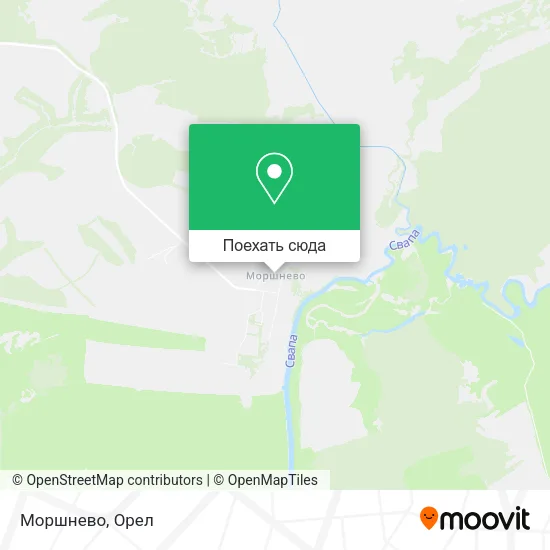 Карта Моршнево