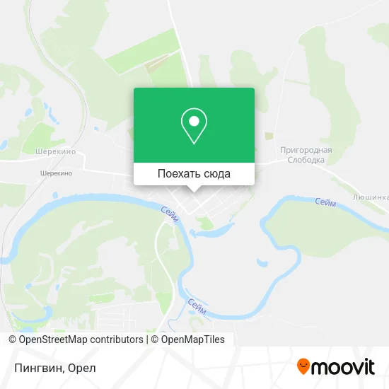 Карта Пингвин