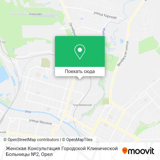 Карта Женская Консультация Городской Клинической Больницы №2