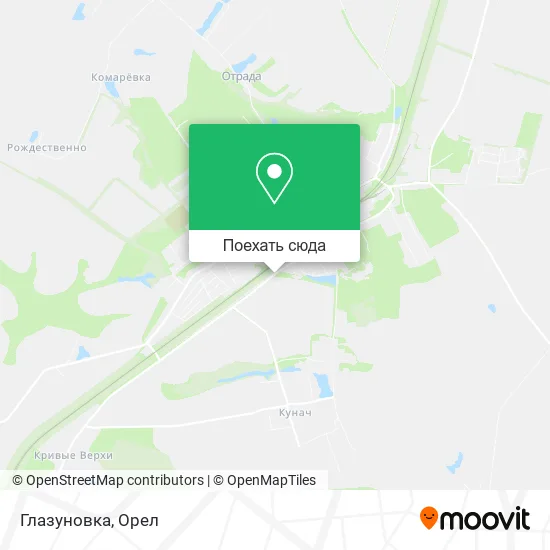 Карта Глазуновка