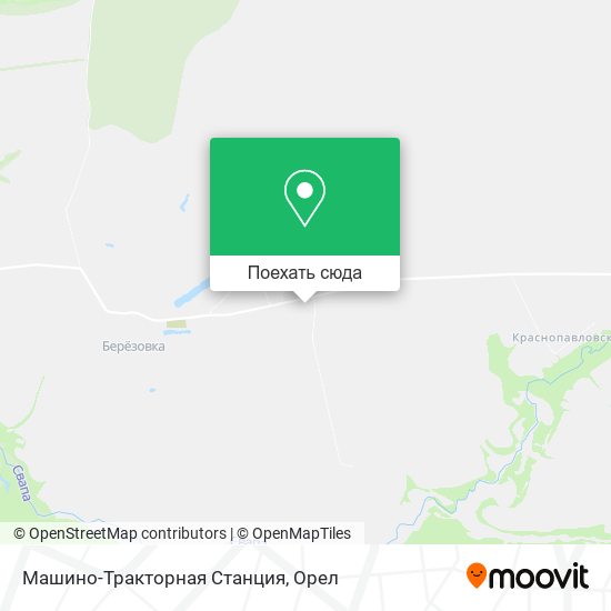 Карта Машино-Тракторная Станция
