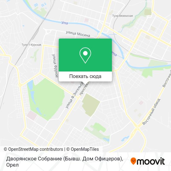 Карта Дворянское Собрание (Бывш. Дом Офицеров)