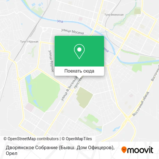 Карта Дворянское Собрание (Бывш. Дом Офицеров)