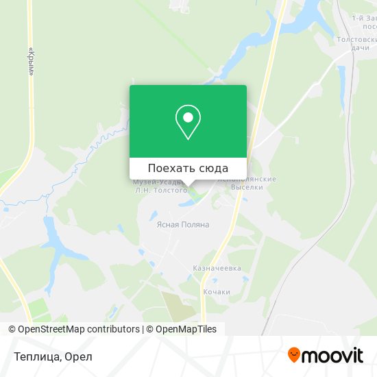 Карта Теплица
