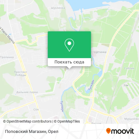 Карта Поповский Магазин