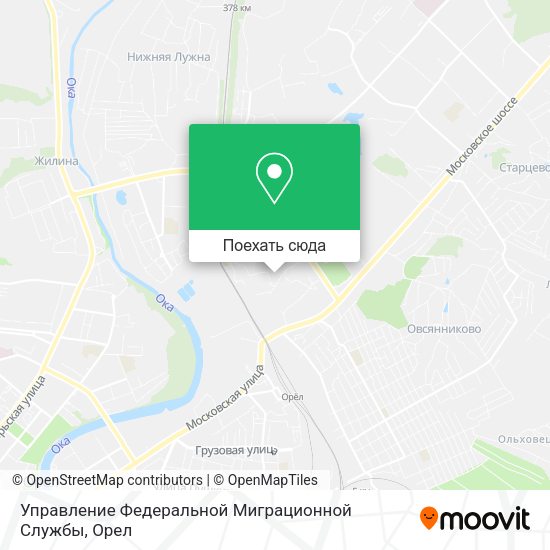 Карта Управление Федеральной Миграционной Службы