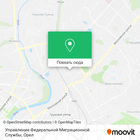 Карта Управление Федеральной Миграционной Службы