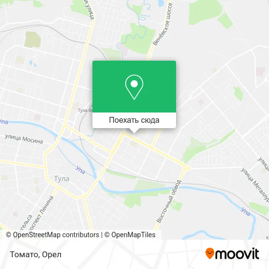 Карта Томато