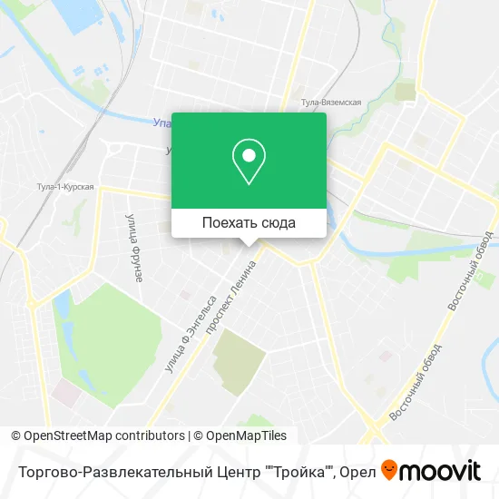 Карта Торгово-Развлекательный Центр ""Тройка""