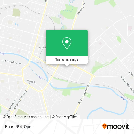 Карта Баня №4