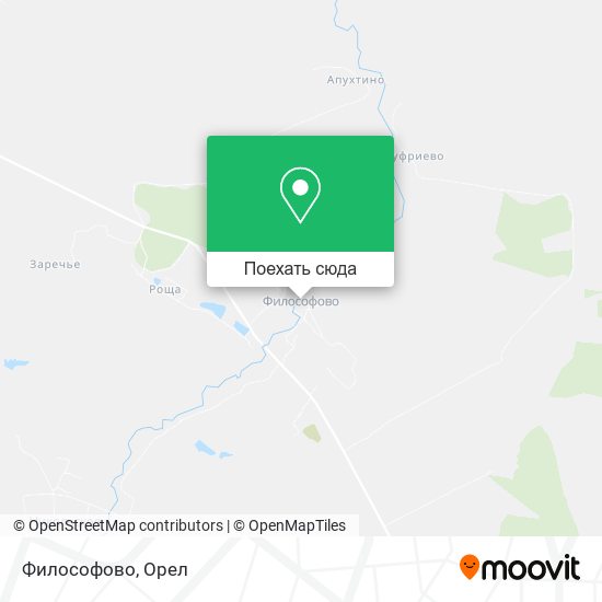 Карта Философово