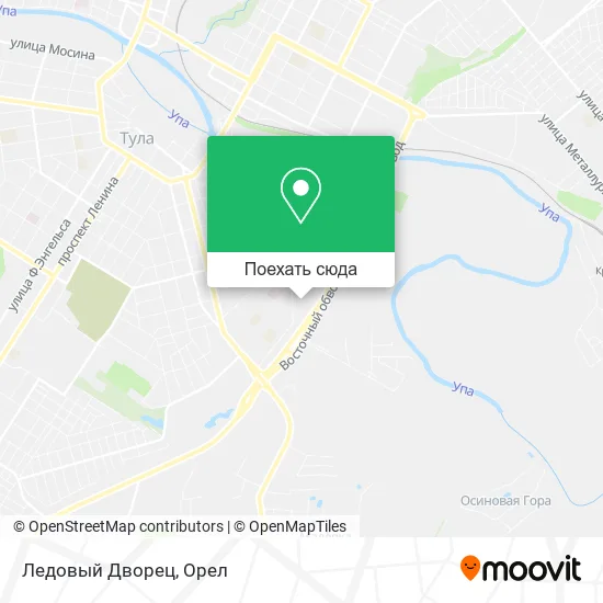 Карта Ледовый Дворец