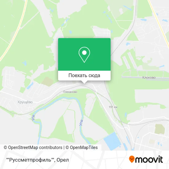 Карта ""Руссметпрофиль""