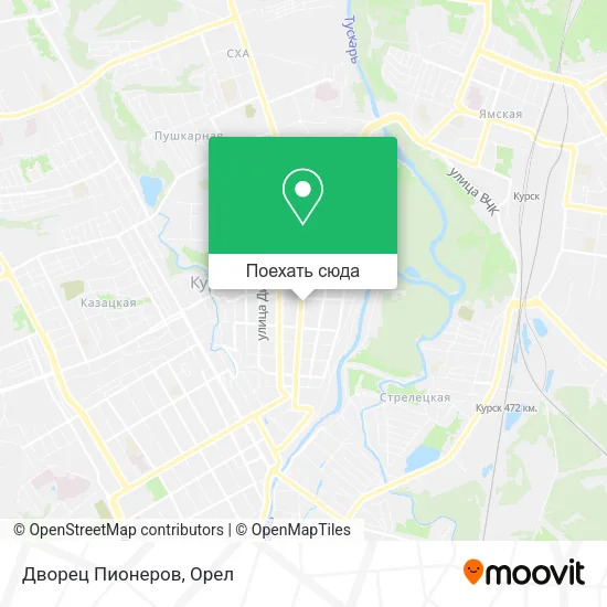 Карта Дворец Пионеров
