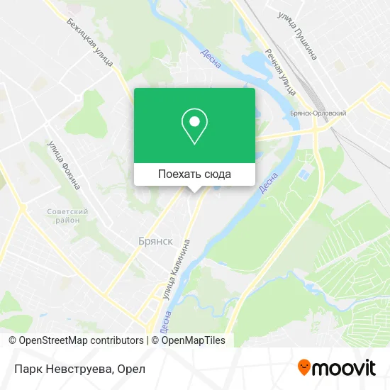 Карта Парк Невструева