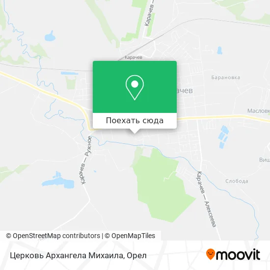 Карта Церковь Архангела Михаила