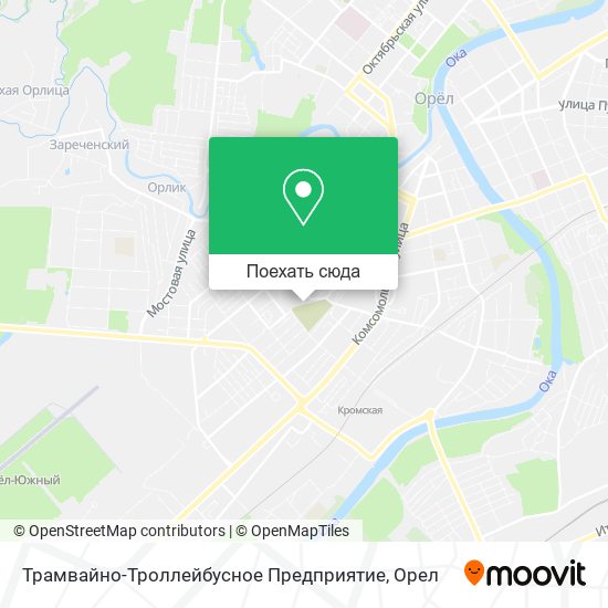 Карта Трамвайно-Троллейбусное Предприятие