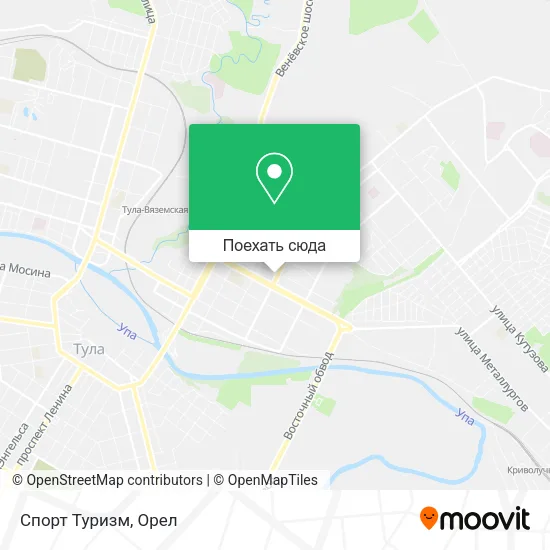 Карта Спорт Туризм