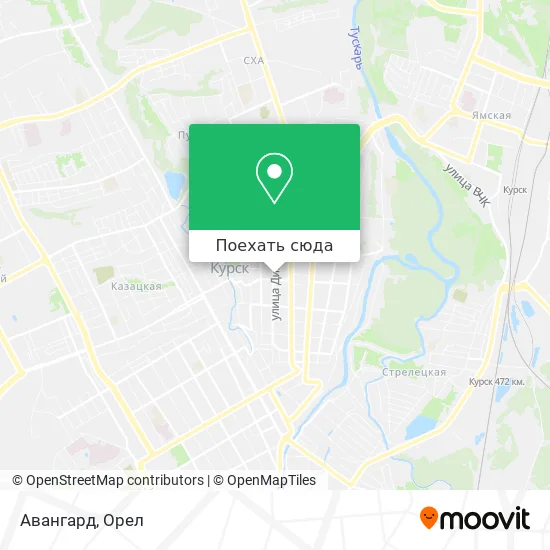 Карта Авангард
