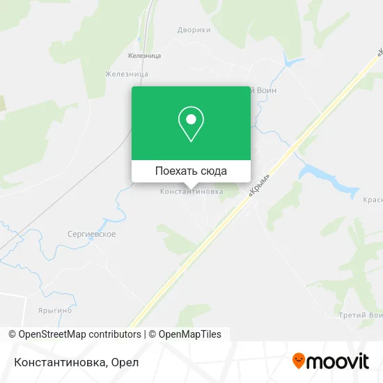 Карта Константиновка
