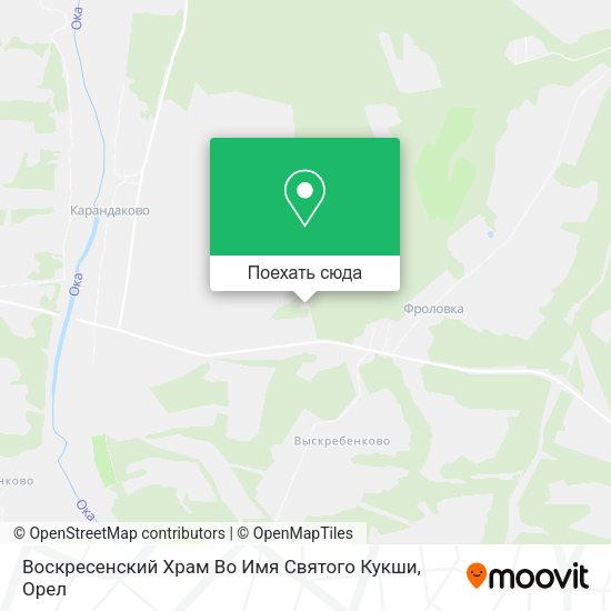 Карта Воскресенский Храм Во Имя Святого Кукши