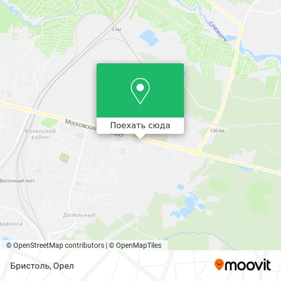 Карта Бристоль