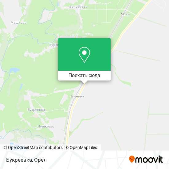 Карта Букреевка