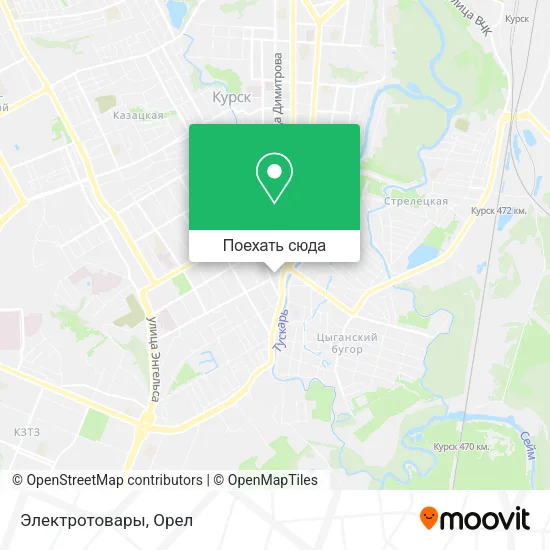 Карта Электротовары