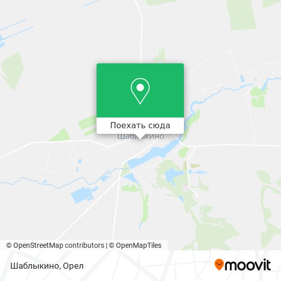 Карта Шаблыкино