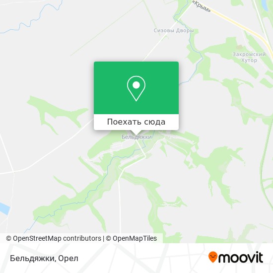 Карта Бельдяжки