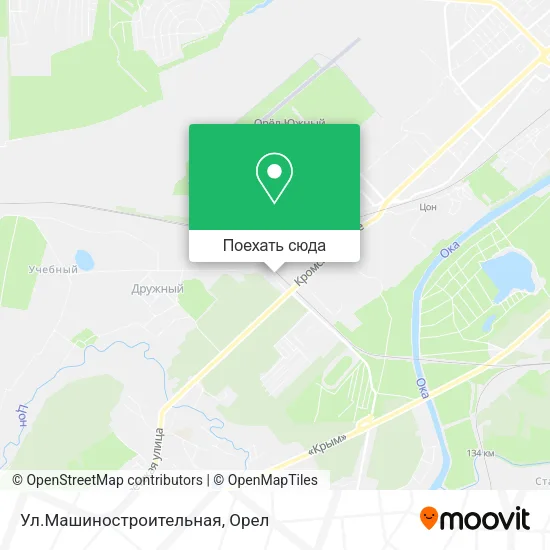 Карта Ул.Машиностроительная