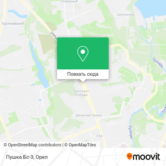 Карта Пушка Бс-3