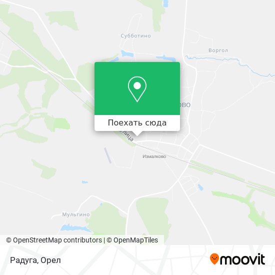 Карта Радуга
