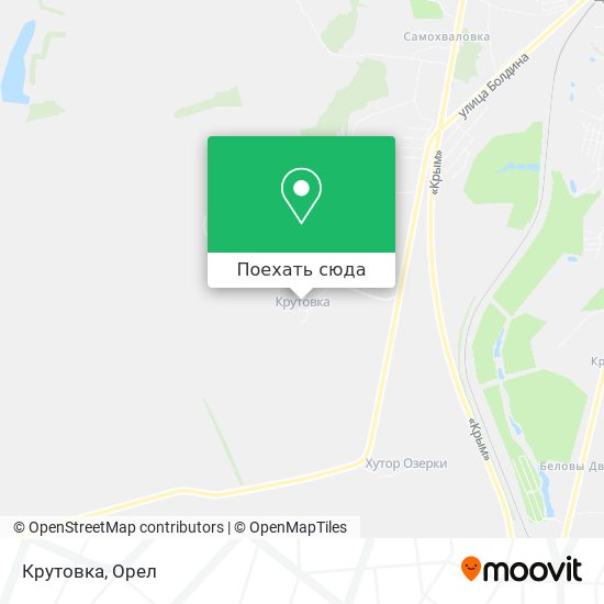 Карта Крутовка