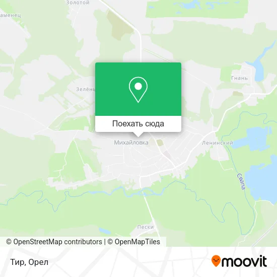 Карта Тир