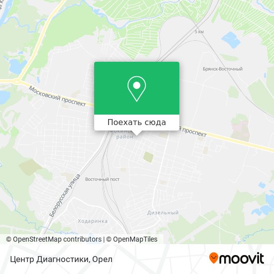 Карта Центр Диагностики