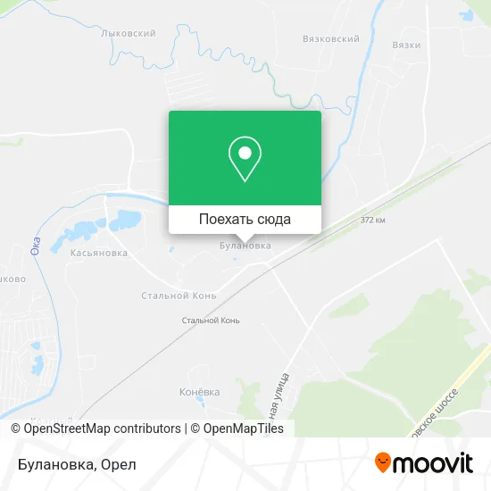 Карта Булановка