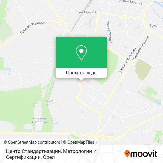 Карта Центр Стандартизации, Метрологии И Сертификации