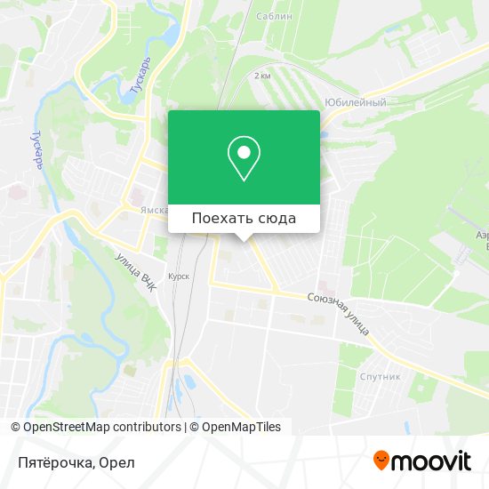 Карта Пятёрочка
