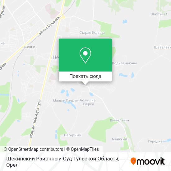 Карта Щёкинский Районный Суд Тульской Области
