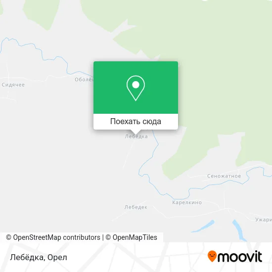 Карта Лебёдка