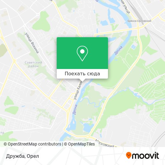 Карта Дружба