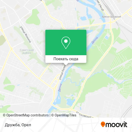 Карта Дружба